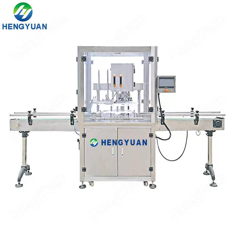 Automatic Easy Opening Lids Single Head Capping Machine
