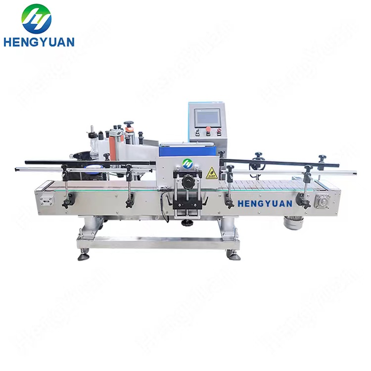 Automatic Round Barrel Sticker Labeling Machine