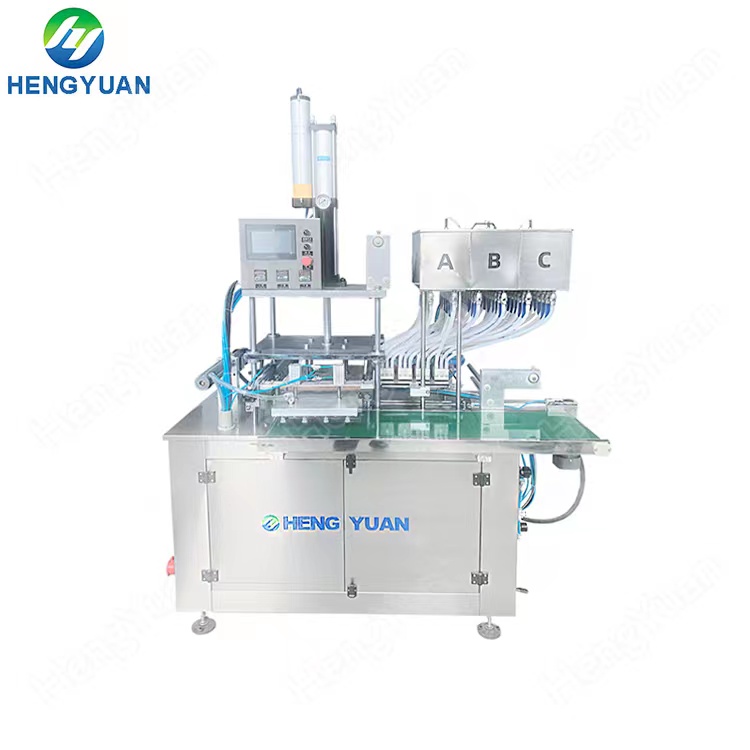 Three Chambers Pod PVA Water-Soluble Film Packing Machine