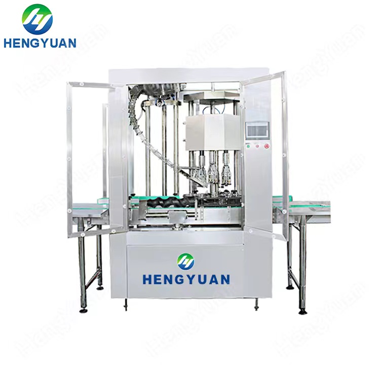 Automatic Rotary Aluminum Lid Capping Machine