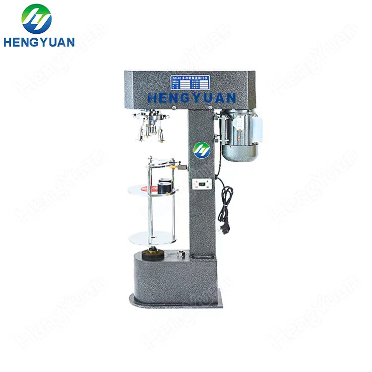 Semi-automatic Ropp Aluminum Lid Bottle Capping Machine