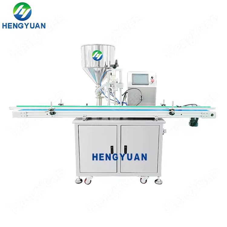 Automatic single-head pneumatic piston filling machine