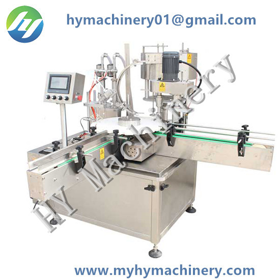 Rotating Disk Filling and Capping Machine