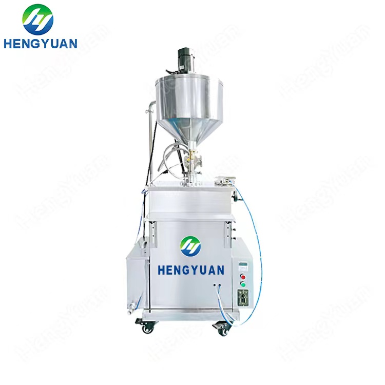 Piston Single Head Filling Machine with Heating Stirring Hopper