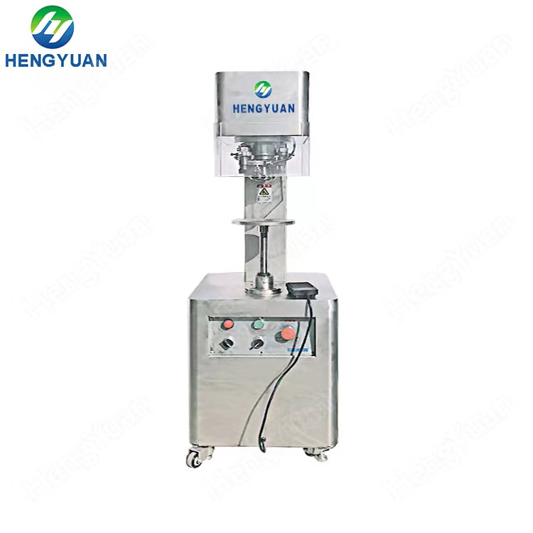 Semi-automatic Floor Type Can Sealing Machine