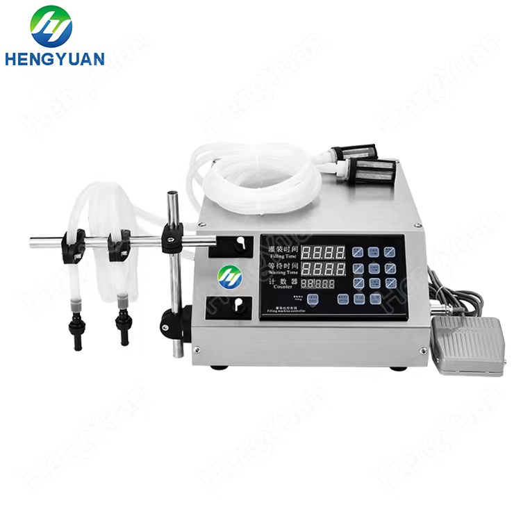 Desktop Digital 2 Heads Liquid Filling Machine