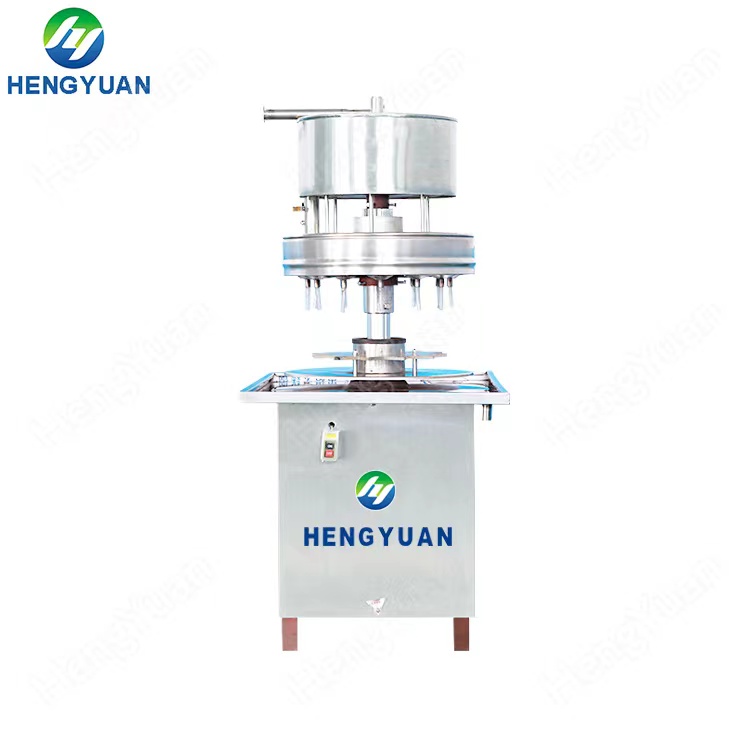 Semi-automatic Rotary Bottle Liquid Filling Machine