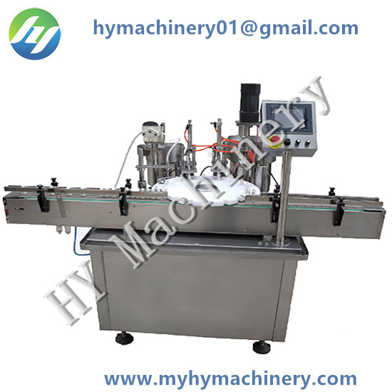 Rotating Disk Filling Plugger Capping Machine