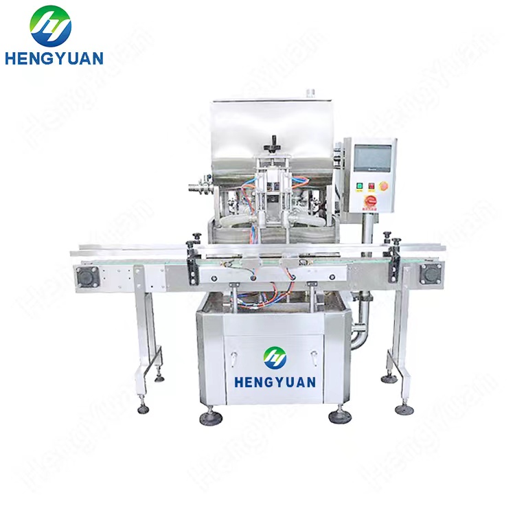 Automatic Double Heads Pneumatic Piston Sauce Filling Machine