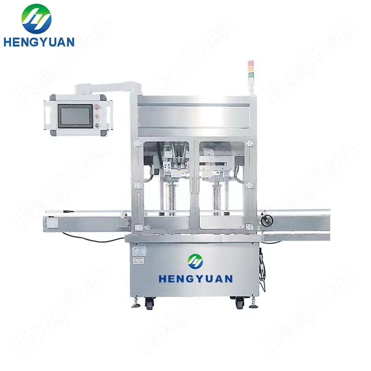 Automatic Tracking Type Piston Two Heads Filling Machine