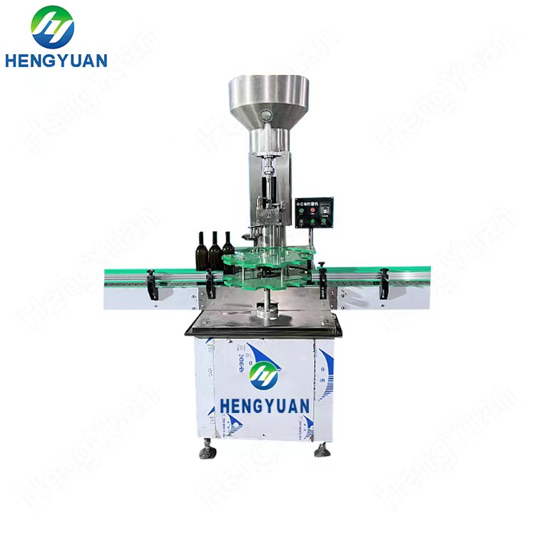 Automatc Cork Inserting Capping Machine