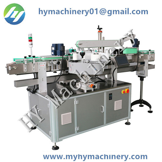 Automatic Front and Backside Sticker Label Bottle Labeling Machine