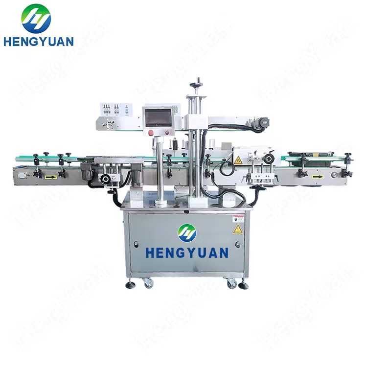 Automatic Flat and Round Bottle One Label Labeling Machine