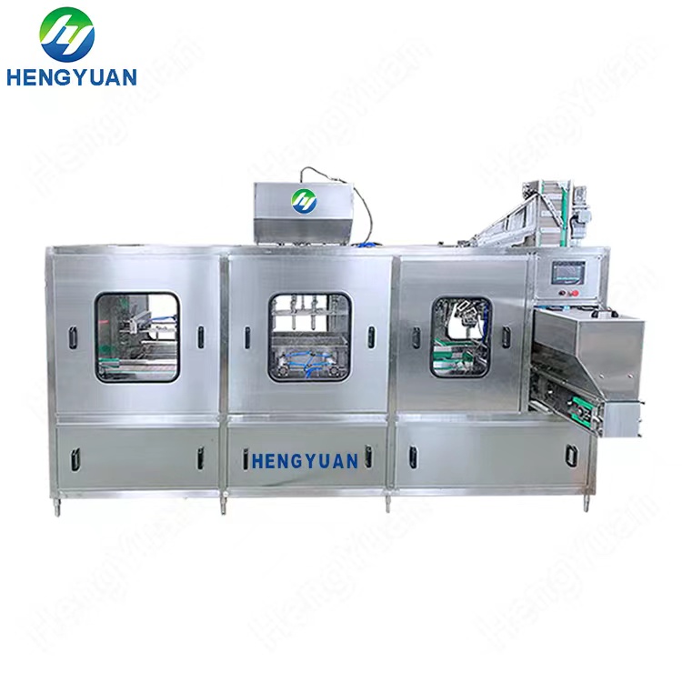 Automatic Linear PET Bottle Rinsing Filling Capping Machine