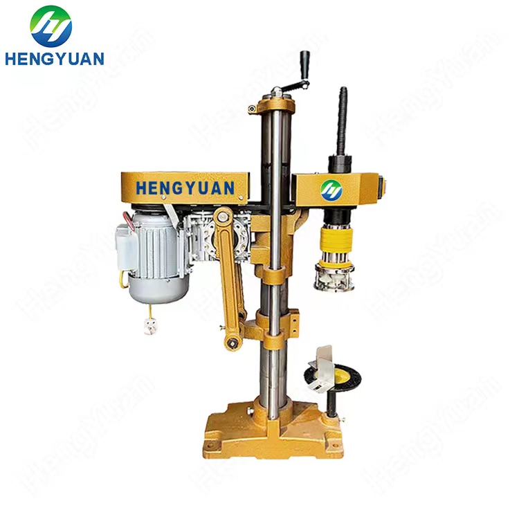 Semi-automatc Twisting Aluminum-plastic Lid Bottle Sealing Machine