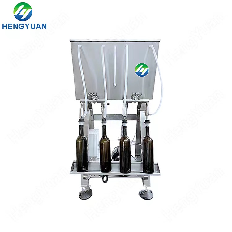 Semi-automatic Linear Bottle Negative Pressure Filling Machine