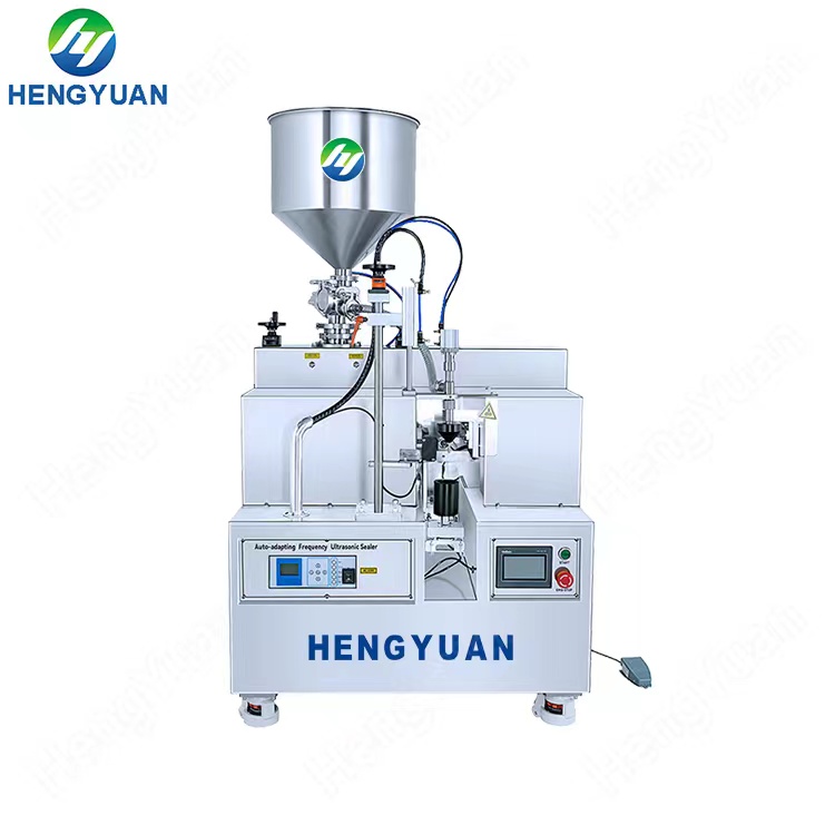 Semi-automatic Soft Tube Filling and Ultrasonic Sealing Machine