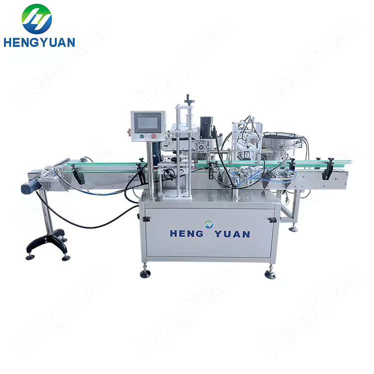 Automatic Putting Lid Snap-on Capping Machine
