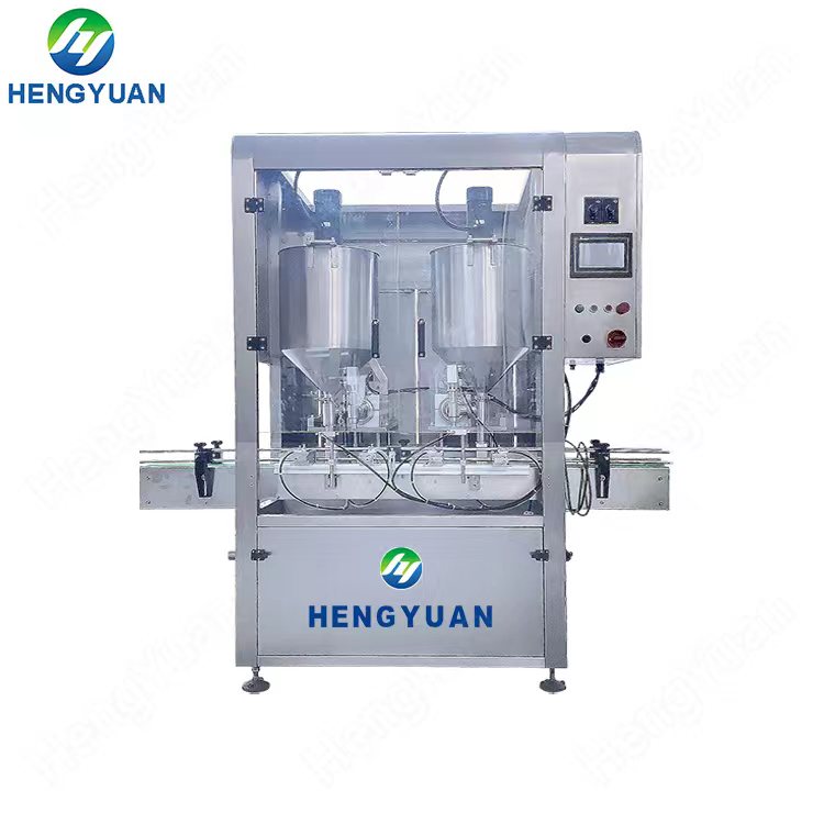 Automatic Double Heads Servo Piston Sauce Filling Machine
