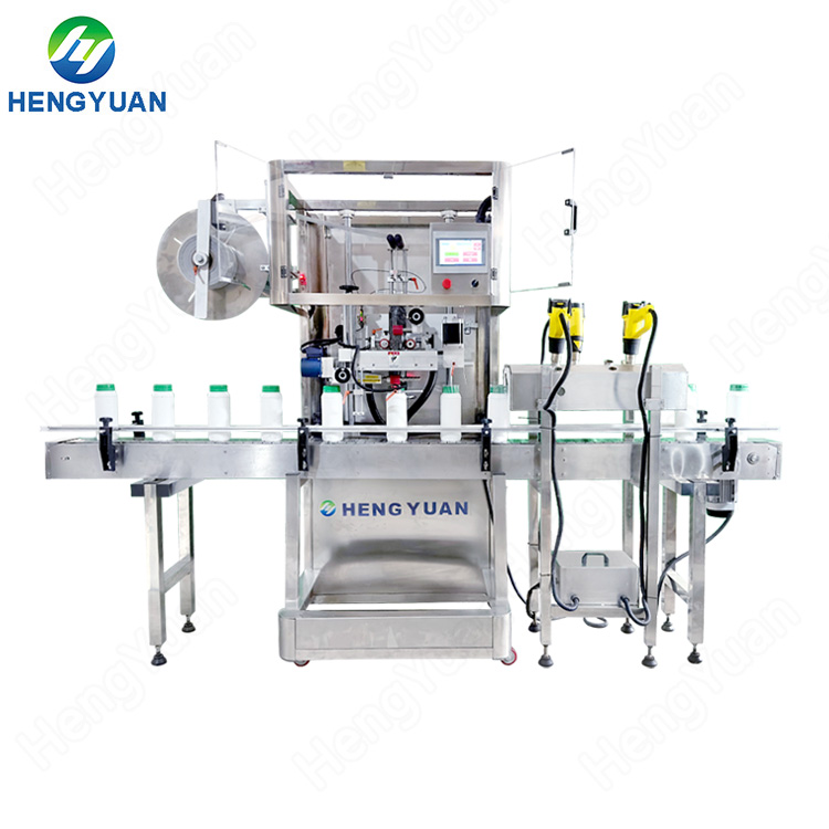 Automatic Bottle Mouth Shrink Sleeve Labeling Machine