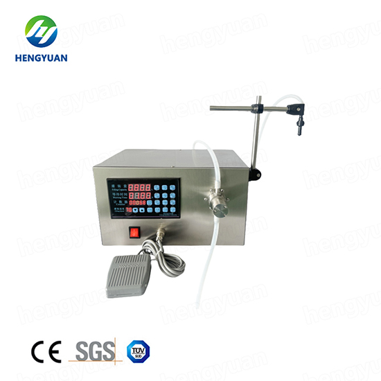 Semi-automatic magnetic pump filling machine