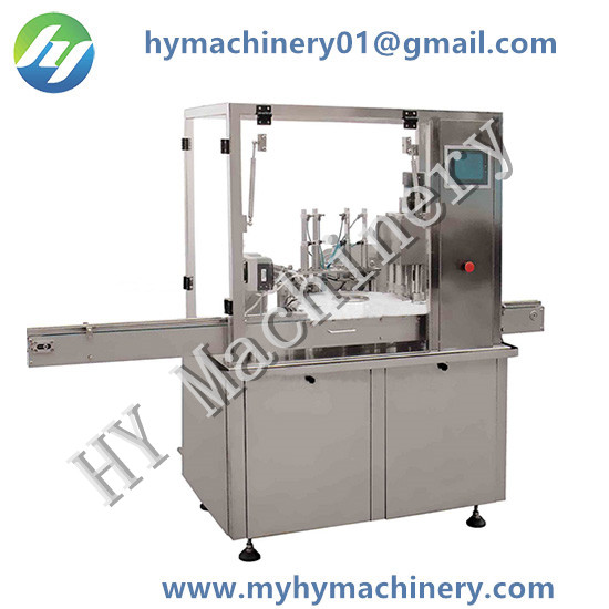Star Wheel High Speed Filling Plugger Capping Machine