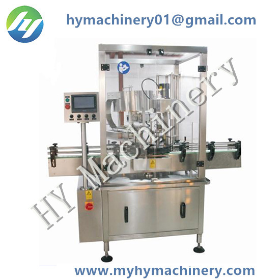 Automatic Star Wheel Single Head Fetching Type Capping Machine