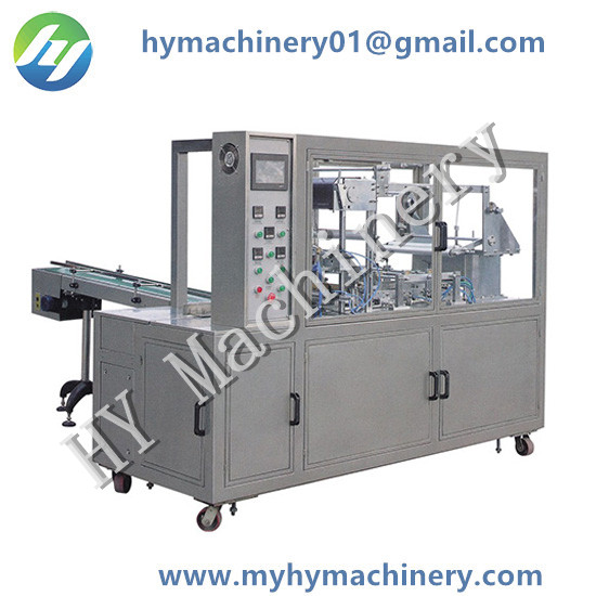 Automatic Transparent Film Cellophane Wrapping Machine