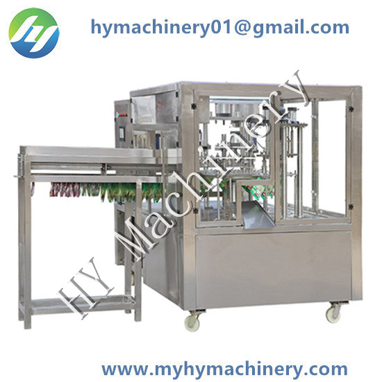 Spout Pouch 4 Working Station Automatic Filling Capping Machine