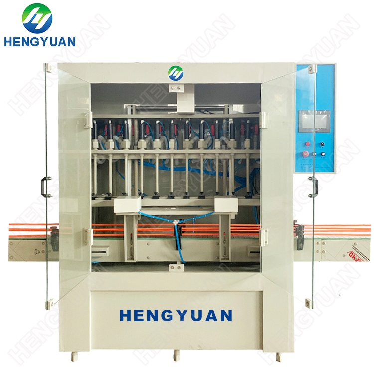 Automatic 1 to 5 Liters Gravity Flowing Anti-Corrosive Bottle Liquid Filling Machine