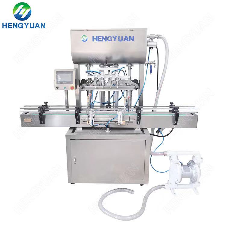 Automatic 1Liter Volume Air Cylinder Driven Piston Filling Machine
