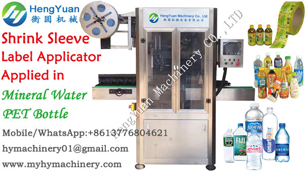 Automatic Shrink Sleeve Labeling Machine for PET Mineral Drinking Pure Water Labeler