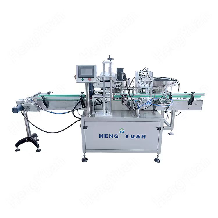 HYYG-600 Automatic Bottle Pressing-On Capping Machine to SV Labs Company From USA