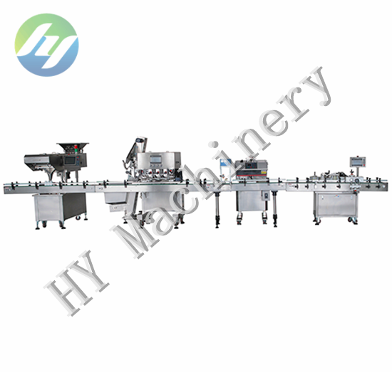 automatic counting filling production machine line