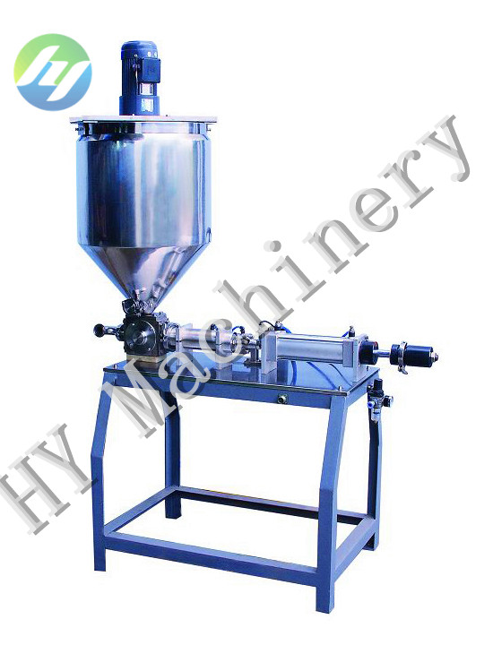 premade pouch packaging machine piston filler