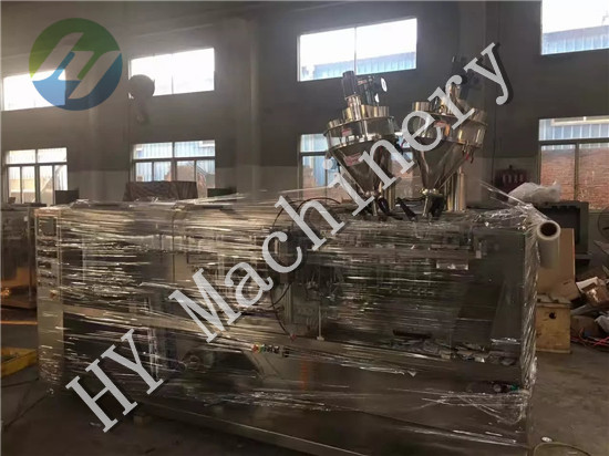 HY-180 Horizontal Roller Film Bag Forming Packaging Machine 6