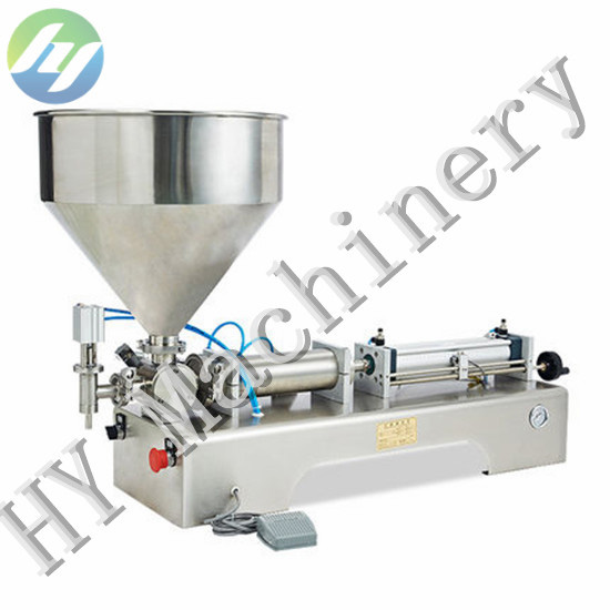 HYSP2-H Semi automatic single head piston paste filling machine (2)