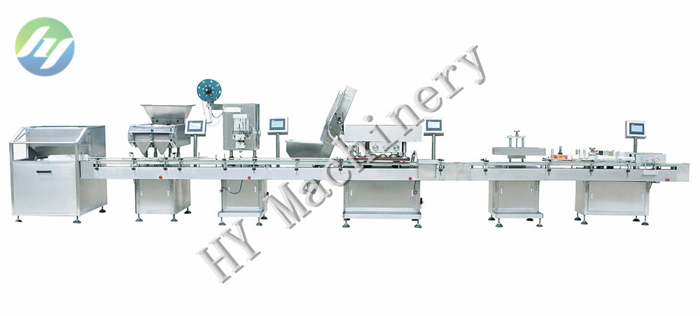 electronic tablets bottle filling line