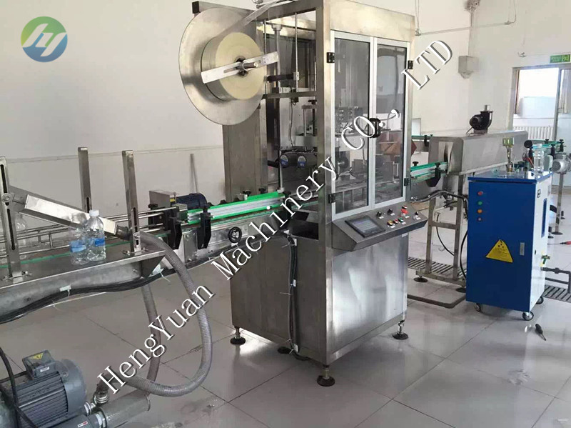 automatic shrink sleeve labeling machine steam generator