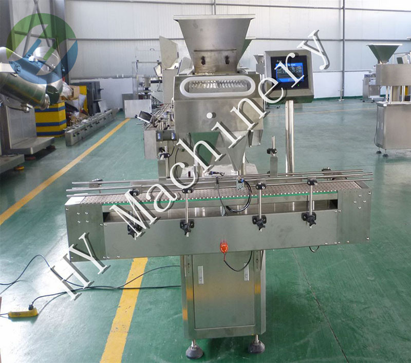 24 channels medicine tablets counting bottle filling machine