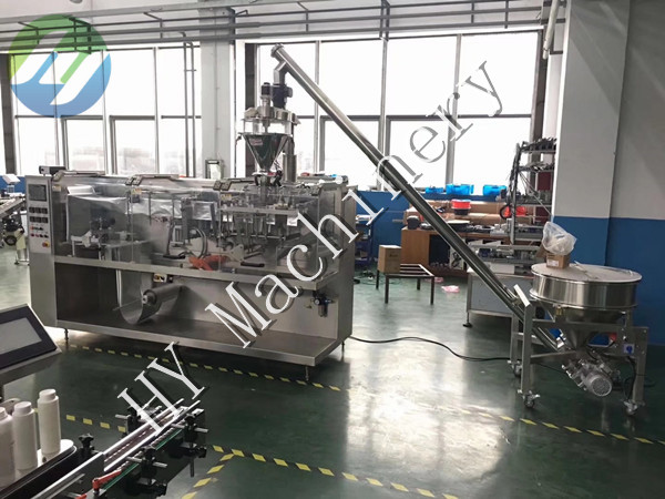 horizontal powder sachets packing machine