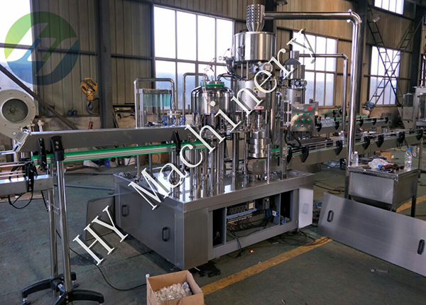 pet bottle rinsing filling capping machine