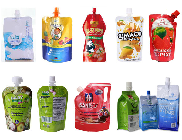 spout pouch jelly filling capping machine