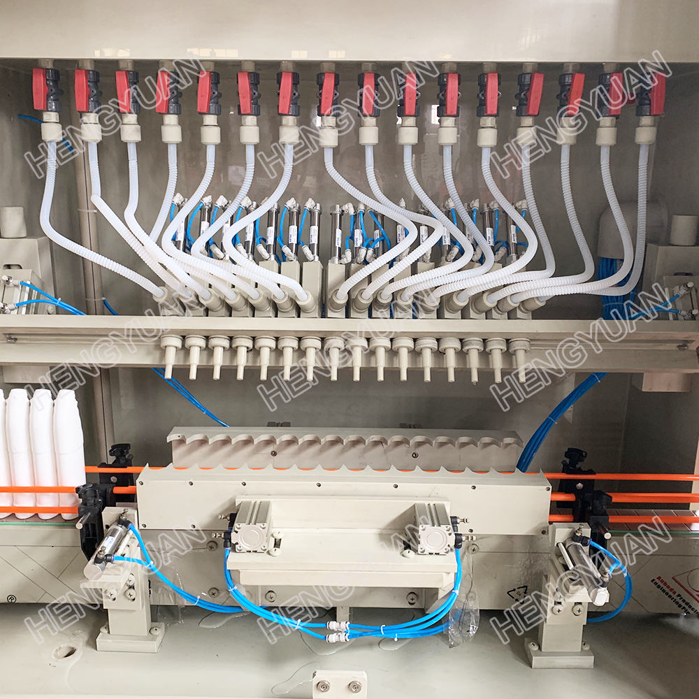 automatic anti-corrosive gravity filling machine