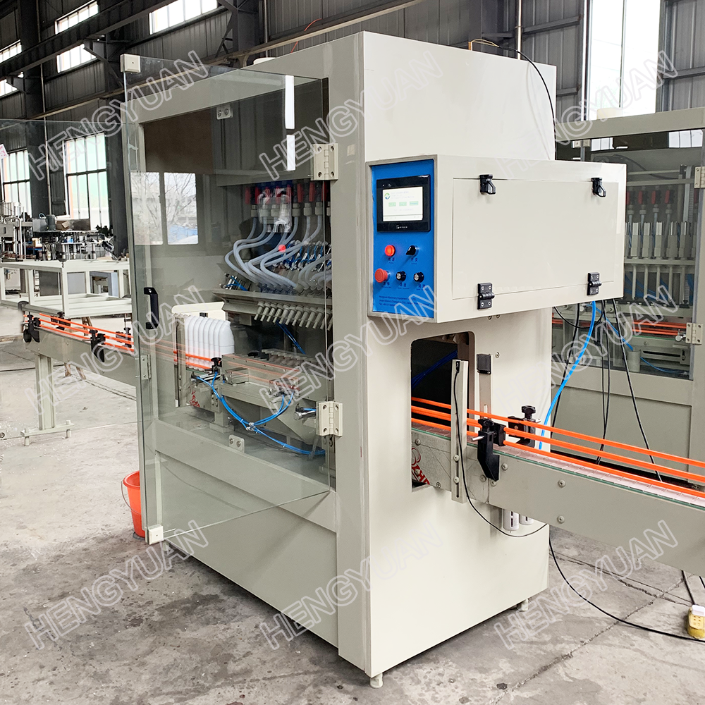 automatic bleach filling machine