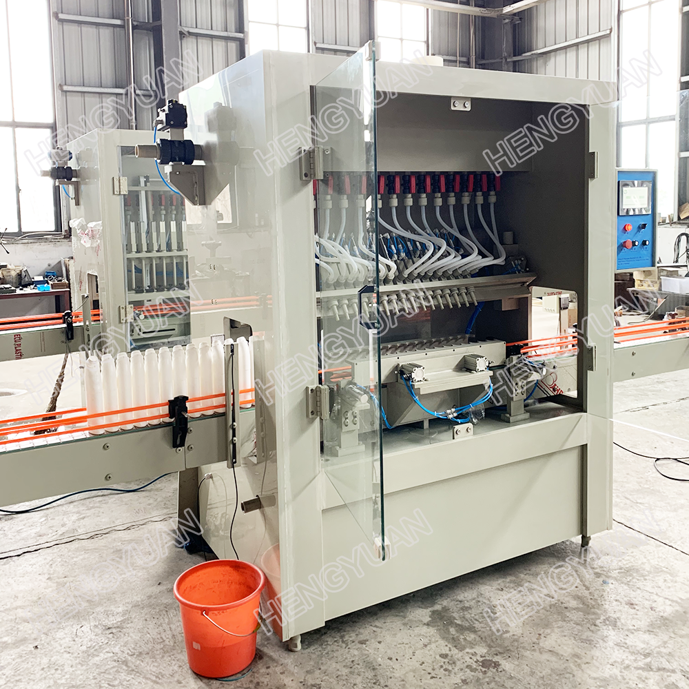 automatic toilet bowl cleaner filling machine