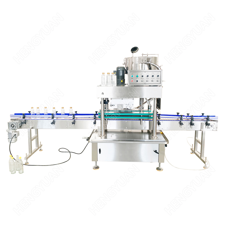 automatic pressing-on capping machine