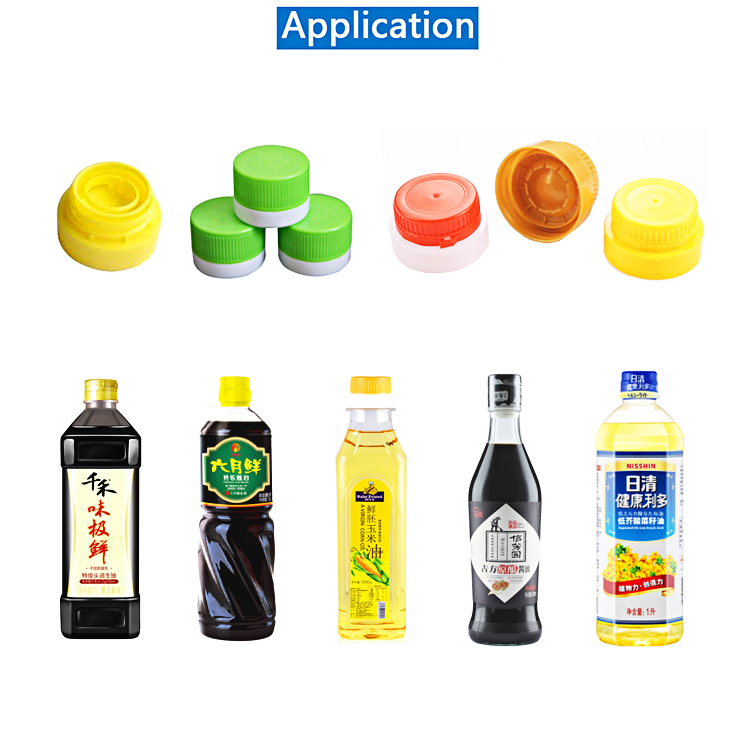 Automatic pressing-on capping machine