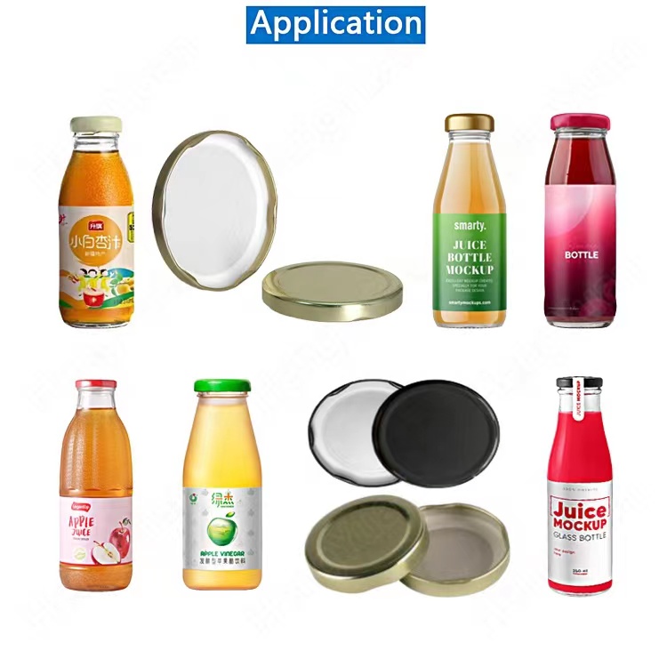 HY-RCGF-8-4 Juice Glass Bottles Filling Twist-off Capping Machine