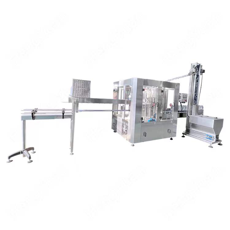 HY-CGF 8-8-3 Automatic Drinking water pet bottles washing filling and capping machine